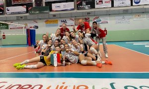 Pallavolo, l'Under 18 della Cuneo Granda Volley campione provinciale