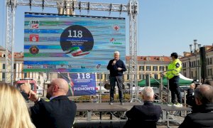 In piazza Galimberti la festa per i trent'anni del 118 cuneese