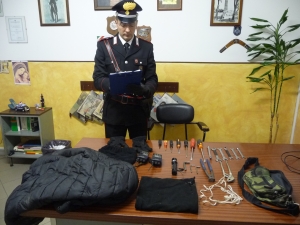 Arrestato pregiudicato pugliese con arnesi da scasso