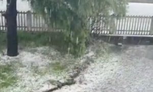 Dopo 111 giorni senza pioggia, in provincia di Cuneo ecco la grandine