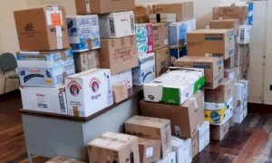 Oltre cento scatole di viveri per l’Ucraina raccolte a Costigliole Saluzzo