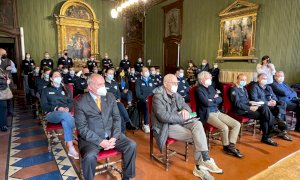 Alba: la Nazionale Polizie Locali d'Italia di volley è stata accolta oggi in Municipio