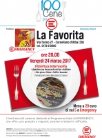 Serata “100 Cene per Emergency”