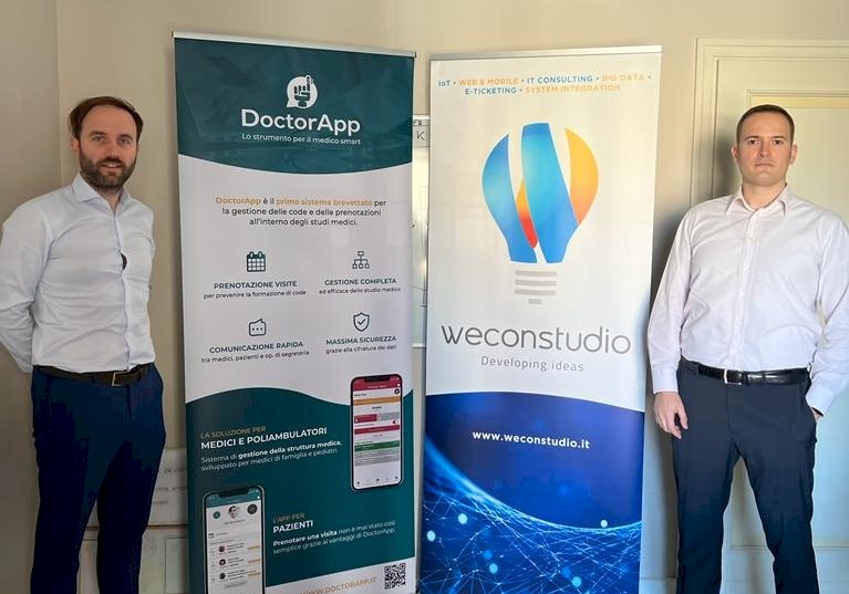 DoctorApp e Weconstudio insieme per aiutare i medici nell’organizzazione del proprio lavoro