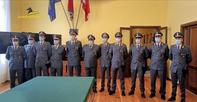 Giuramento per dieci neo Marescialli, vice Brigadieri e Finanzieri della Guardia di Finanza di Cuneo
