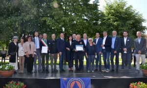 Bra: l'area verde di via Milano intitolata ai “Volontari  di Protezione Civile”