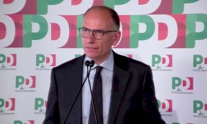 Elezioni amministrative, il segretario del Partito Democratico Enrico Letta a Cuneo per sostenere Manassero