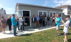 Inaugurata la palestra a cielo aperto e la sede dell’Atletico Moretta