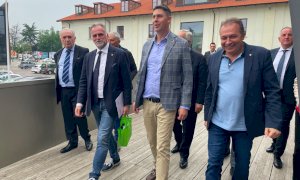 II ministro del Turismo Massimo Garavaglia in visita nel Cuneese