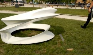 Cade un'installazione artistica al Parco Parri, un bambino all'ospedale