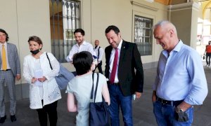 Matteo Salvini chiude la campagna elettorale a Cuneo