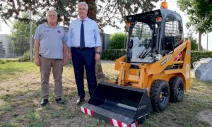 Consegnato dalla Provincia un nuovo mezzo operativo per la protezione civile