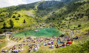 “Note d’acqua” al lago Terrasole di Limone, tre concerti d’autore a 1750 metri