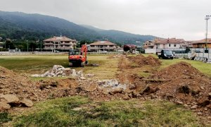 Busca, sono iniziati i lavori per il nuovo campo sintetico da calcio