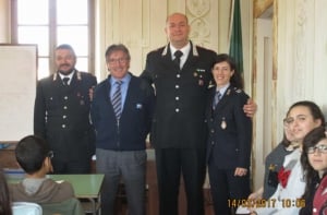 I Carabinieri incontrano gli studenti di alcune scuole del monregalese per parlare della cultura della legalità