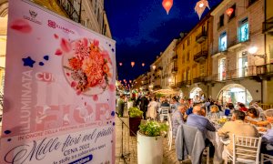 Cuneo, grande successo per la cena “Mille Fiori nel Piatto”