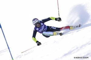 Marta Bassino 3ª dopo la 1ª manche del Gigante di Aspen