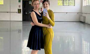 Veronika e Nataliia, da Kiev a Busca portando nel cuore l’amore per il teatro