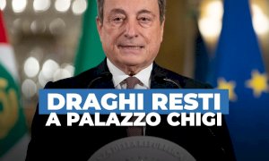 Italia Viva raccoglie firme per chiedere a Mario Draghi di restare al governo