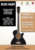 Blues Night, a cura delle sezioni strumento e voce del dipartimento di musica moderna