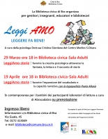 LeggiAmo! In biblioteca incontri formativi per genitori e insegnanti