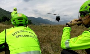 Scivola sul versante nord di Rocca La Meja e si frattura una caviglia