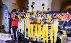 Matteo Giordano e Manuela Siragusa hanno vinto la Suzuki Rally Cup 2022