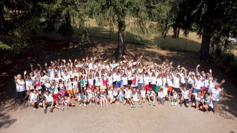 Bambini e ragazzi salutano il Sancia Camp 2022