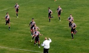 Calcio, Coppa Italia di Eccellenza: il gol di Andrea Dalmasso in Cuneo-Pro Dronero