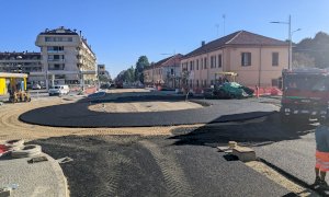 Cuneo, prorogati i lavori per la nuova rotonda in corso Francia
