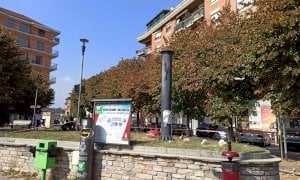 Borgo San Dalmazzo, rimosso il pannello pubblicitario luminoso di largo Argentera