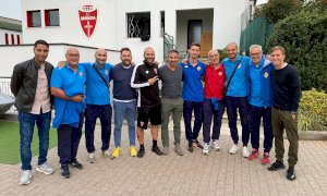 Calcio, alcuni tecnici del vivaio del Bra in visita al centro sportivo del Monza