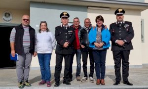 La Giunta di Borgo San Dalmazzo in visita alla caserma dei Carabinieri