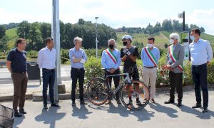 Alba: aperti i due attraversamenti sul rio Baracchi lungo la pista ciclabile Alba-Grinzane-Roddi