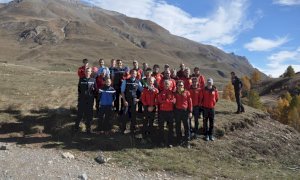 Esercitazione internazionale per il Soccorso Alpino cuneese al Colle della Maddalena