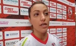 Volley femminile, Noemi Signorile dopo la sconfitta con Chieri: 