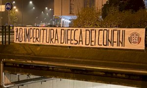 4 Novembre, striscioni di CasaPound a Cuneo e Alba