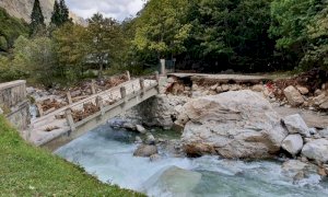 Un milione di euro per ricostruire il ponte delle Terme di Valdieri