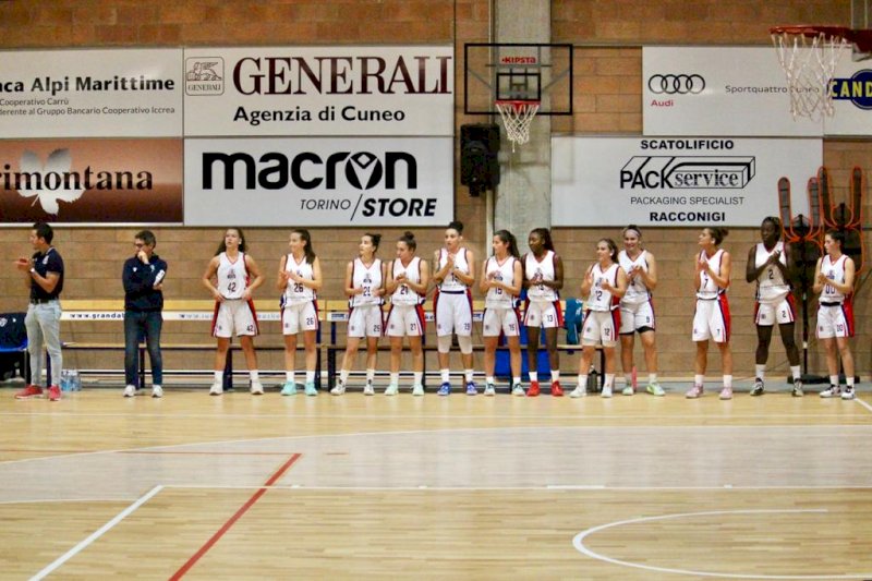 Basket, serie B femminile: Granda College cade in casa con il Torino Teen Basket