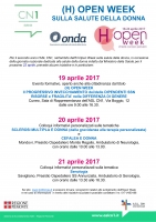 Open Week sulla salute della donna