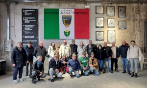 Il Comitato 10 Febbraio in visita al Memoriale della Cuneense