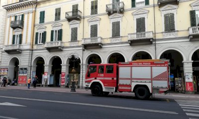 Sospetta fuga di gas in corso Nizza, i pompieri indagano