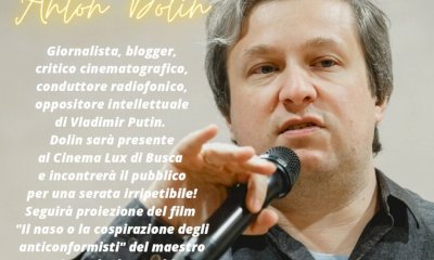 Il 18 dicembre il critico cinematografico russo Anton Dolin al cinema Lux di Busca