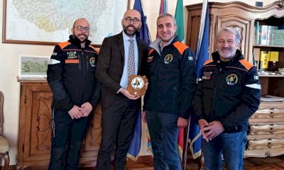 Il presidente della Provincia ha ricevuto la delegazione Aib