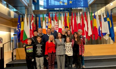 Una delegazione fossanese alla plenaria di Strasburgo con Gianna Gancia