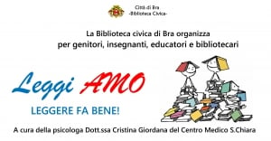 LeggiAmo! Un nuovo incontro in biblioteca a Bra