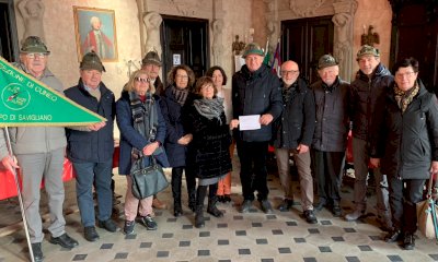 Il “regalo di Natale” del Gruppo Alpini Savigliano al Centro Aiuto alla Vita