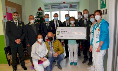 Dall'ANFI di Cuneo un contributo di solidarietà al reparto pediatrico dell'ospedale Santa Croce
