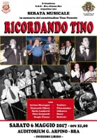 Serata musicale “Ricordando Tino”