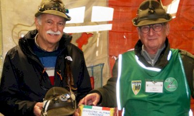 Il cappello di un Alpino reduce di Russia donato al Memoriale della Cuneense dalla sua famiglia